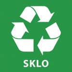 Zber separovaného odpadu - "SKLO" 1