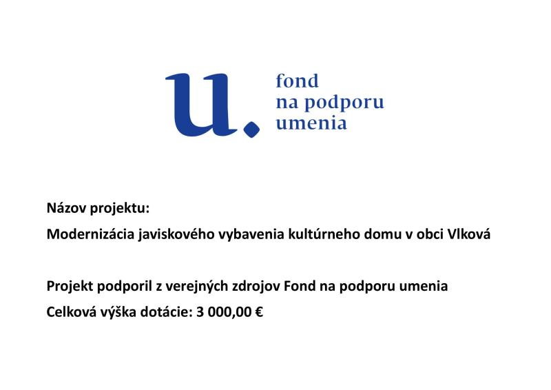 Fond na podporu umenia